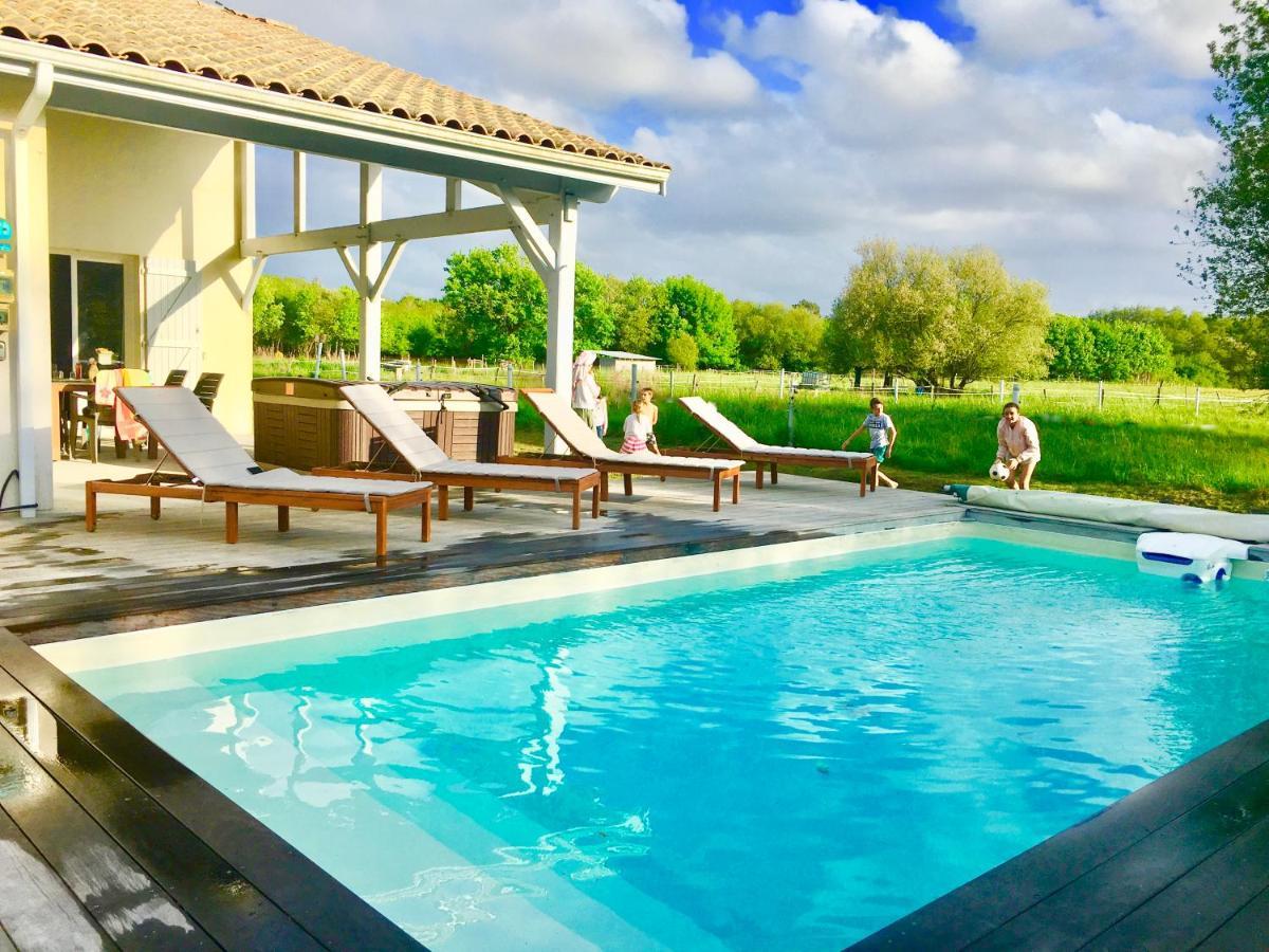 La Villa Landaise Sainte-Eulalie-en-Born Dış mekan fotoğraf